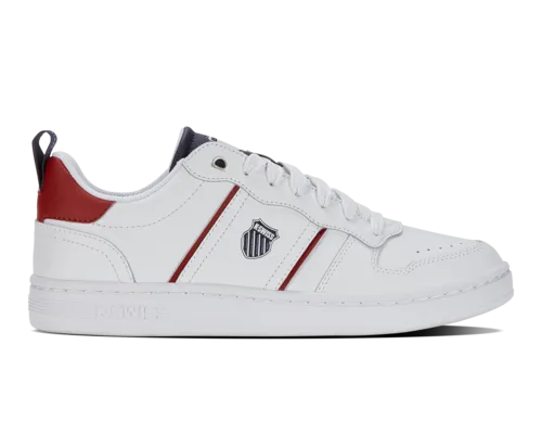 K-Swiss Men's Lozan Match Lth White Samba Peacoat Shoes