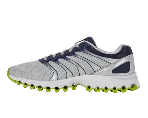 K-Swiss Men's Tubes 200 Gray Violet Peacoat Lime Green Shoes
