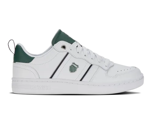 K-Swiss Women's Lozan Match Lth White Posy Green Peacoat Shoes