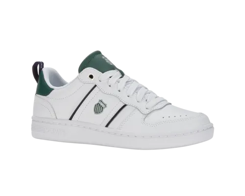 K-Swiss Women's Lozan Match Lth White Posy Green Peacoat Shoes