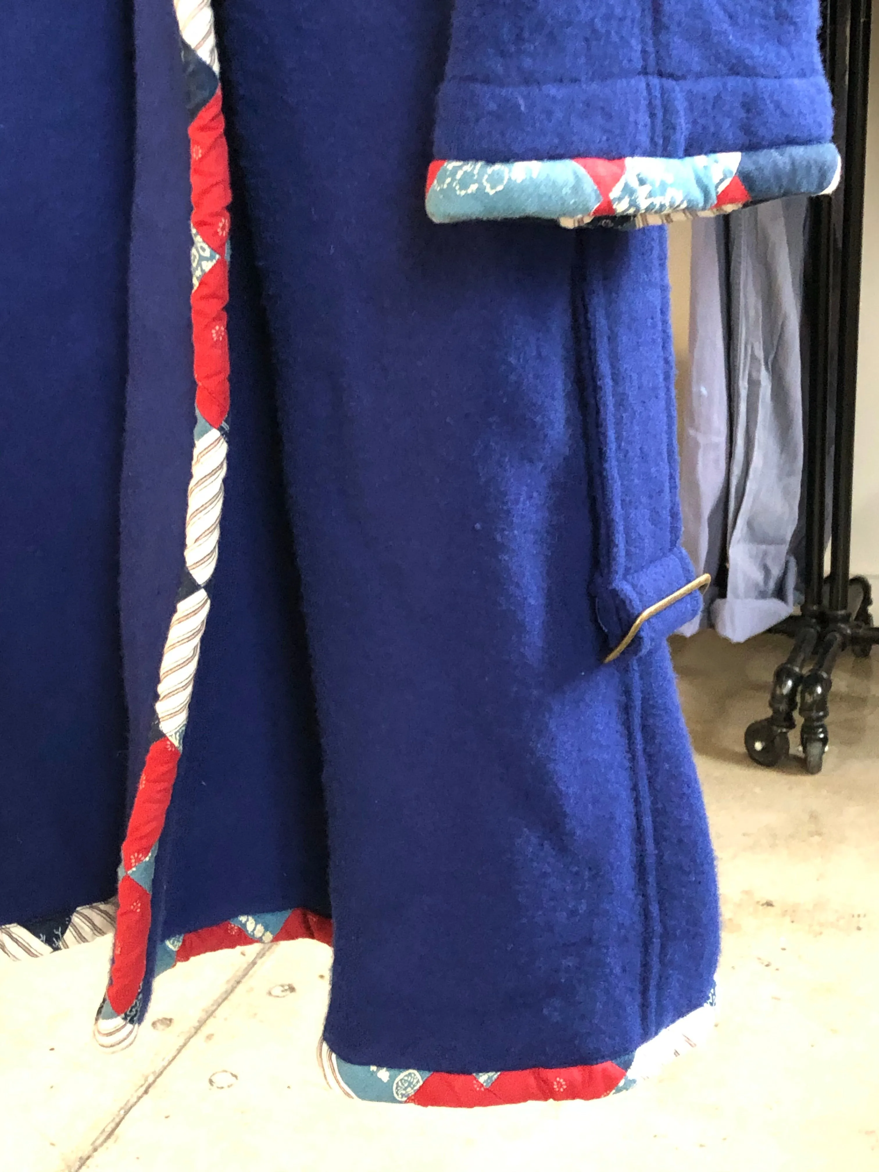 Kapital Wool Quilted Trench Coat