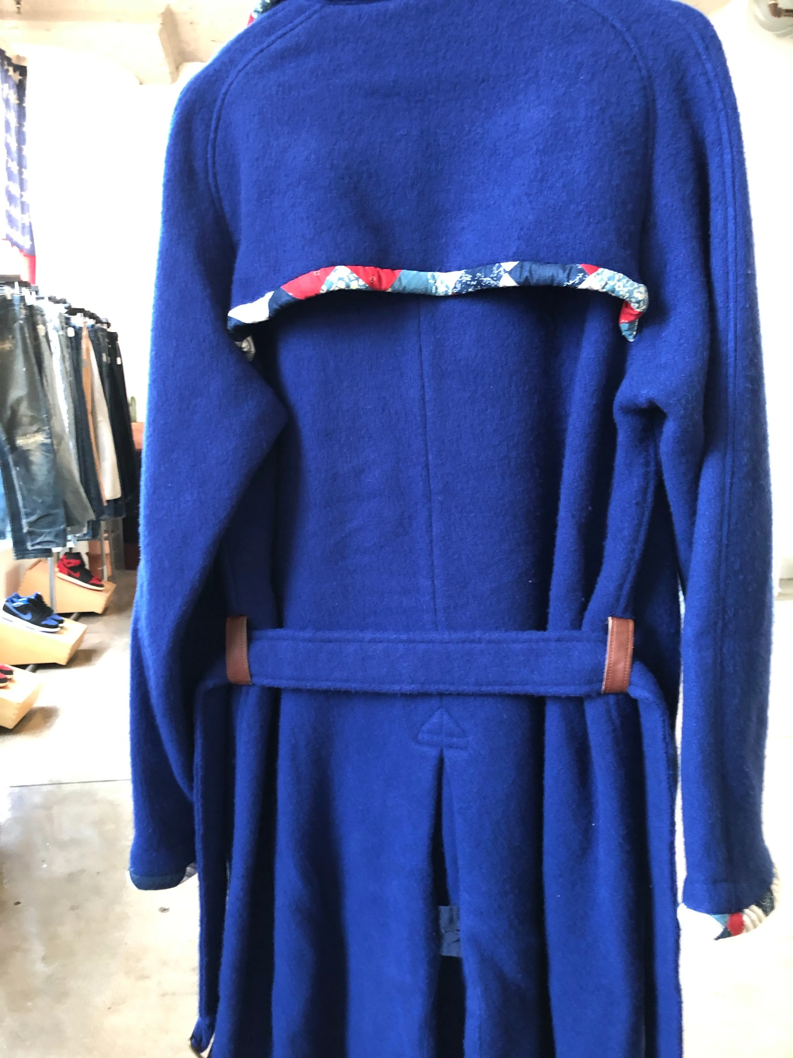 Kapital Wool Quilted Trench Coat