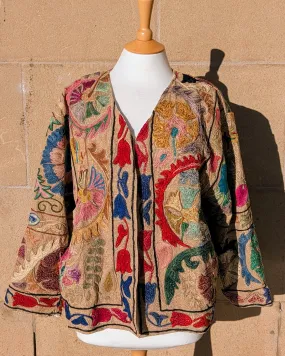 Laila Tapestry Suzani Kimono Ladies Jacket No 14