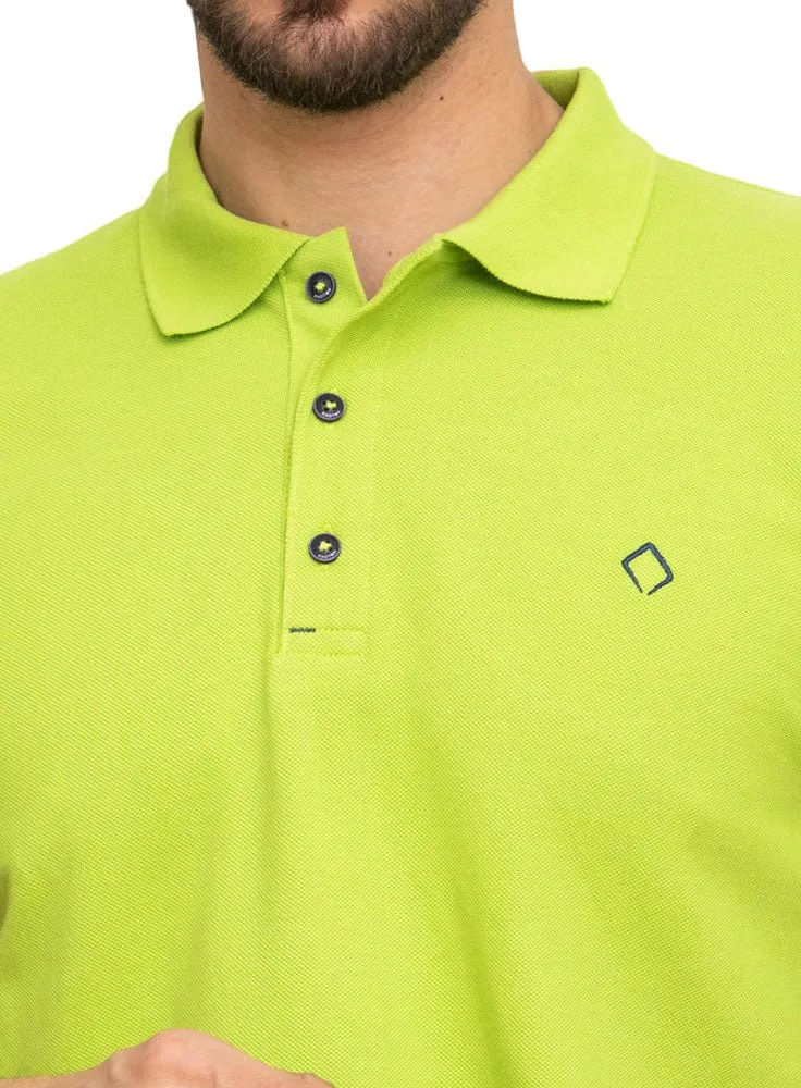 Macaw Green Basic Polo