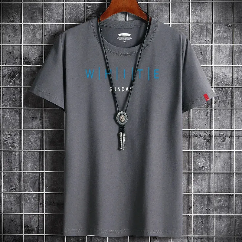 Men's Summer T-Shirt - Manga Gym Harajuku Streetwear Tee