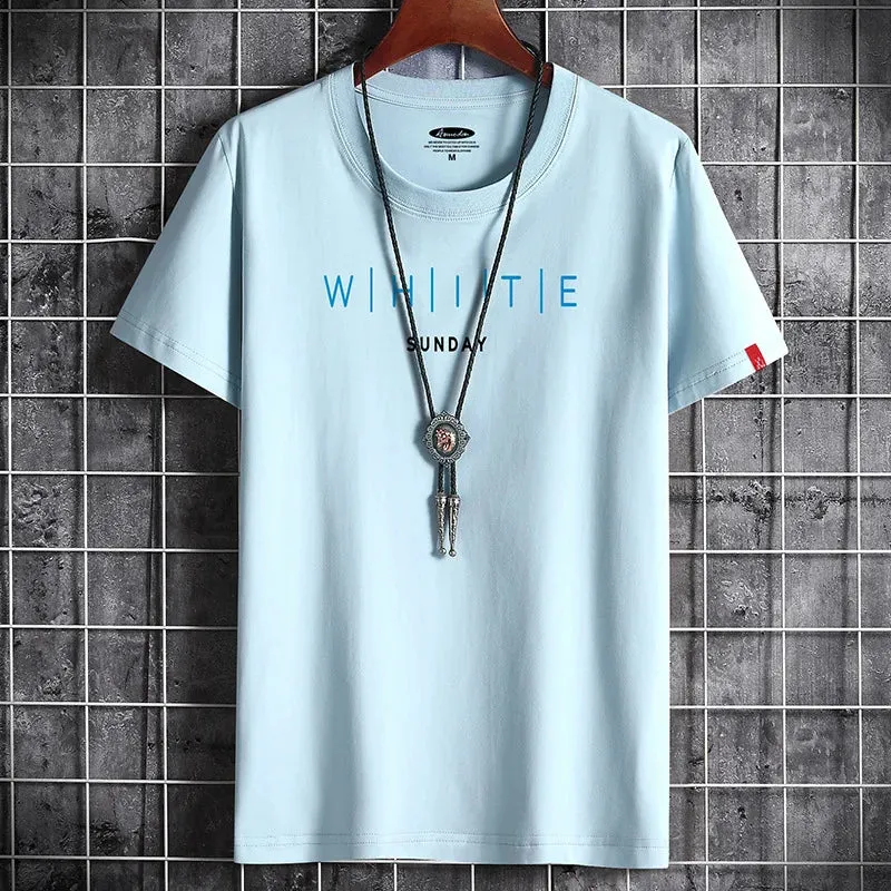 Men's Summer T-Shirt - Manga Gym Harajuku Streetwear Tee