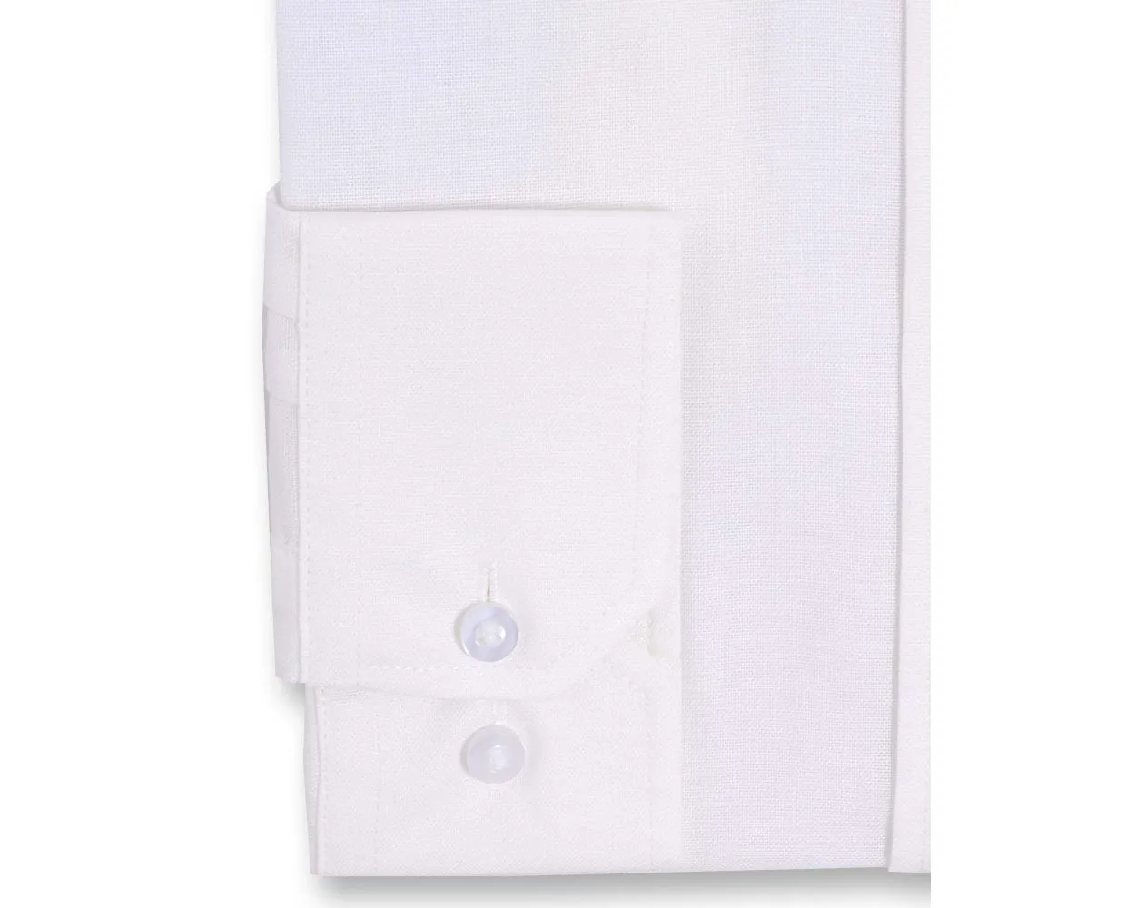Mens White Oxford Button Down Long Sleeve Shirt