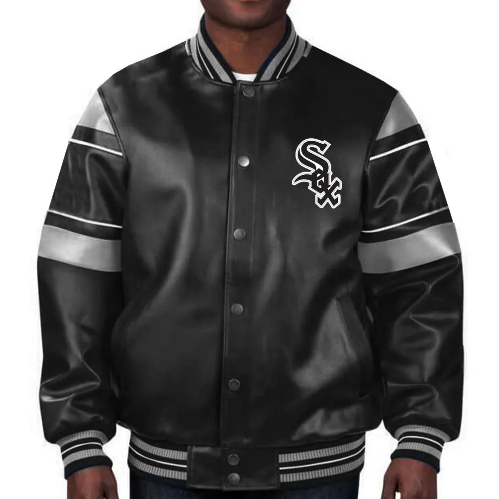 MLB Chicago White Sox Leather Jacket