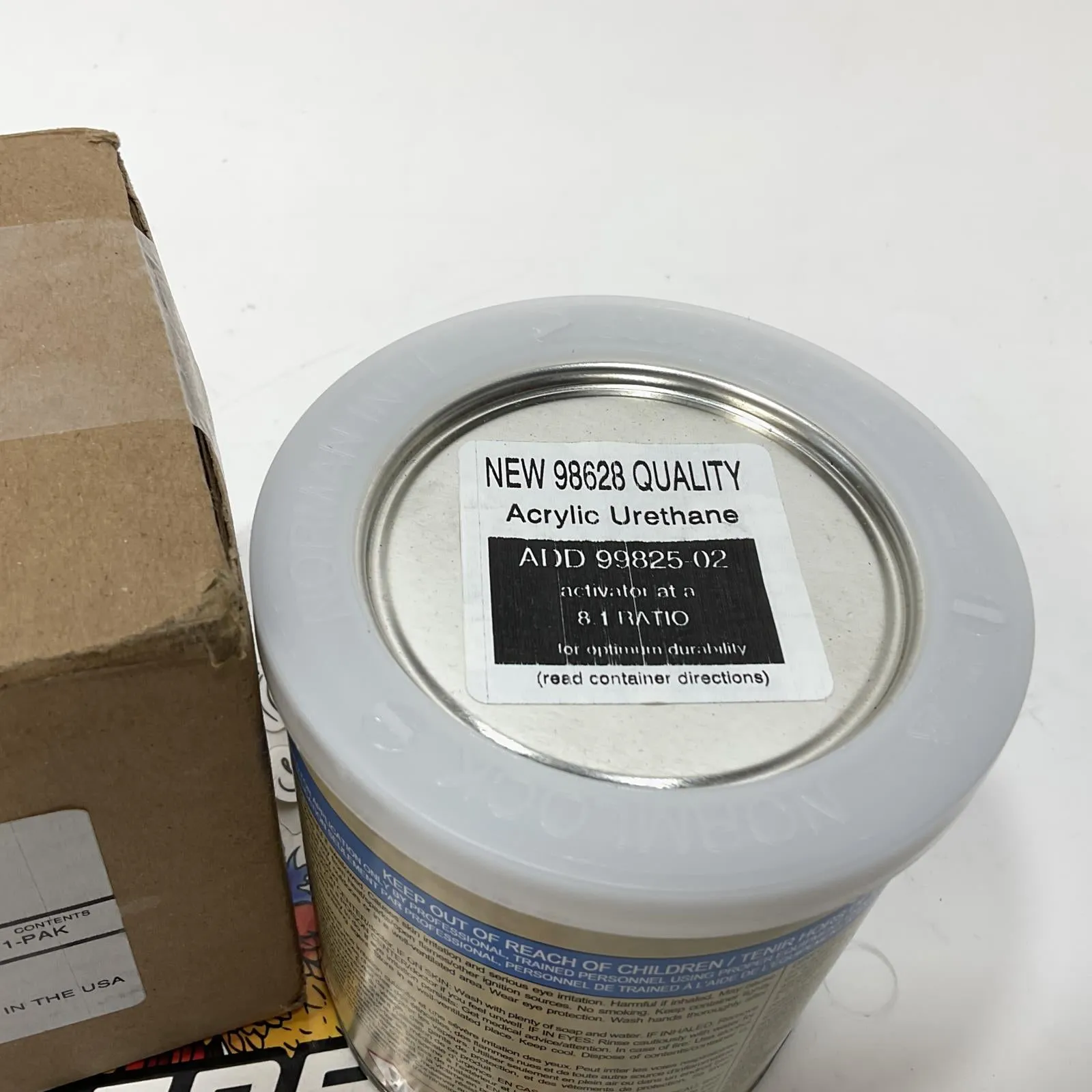 NEW Genuine Harley Clear Acrylic Urethane Quart 98628EK