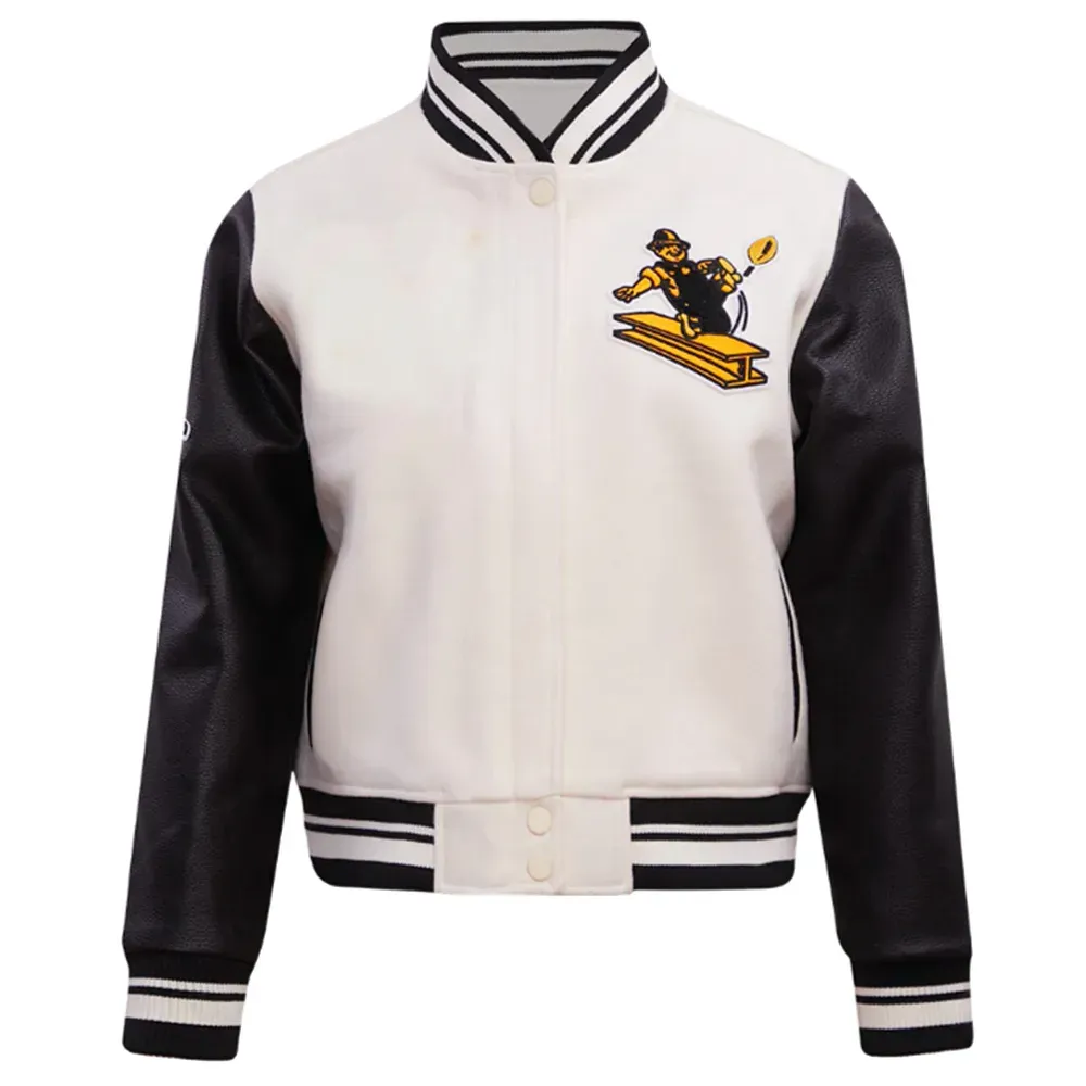 NFL Pittsburgh Steelers Varsity Jacket Men and Women