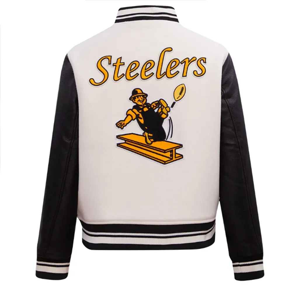 NFL Pittsburgh Steelers Varsity Jacket Men and Women