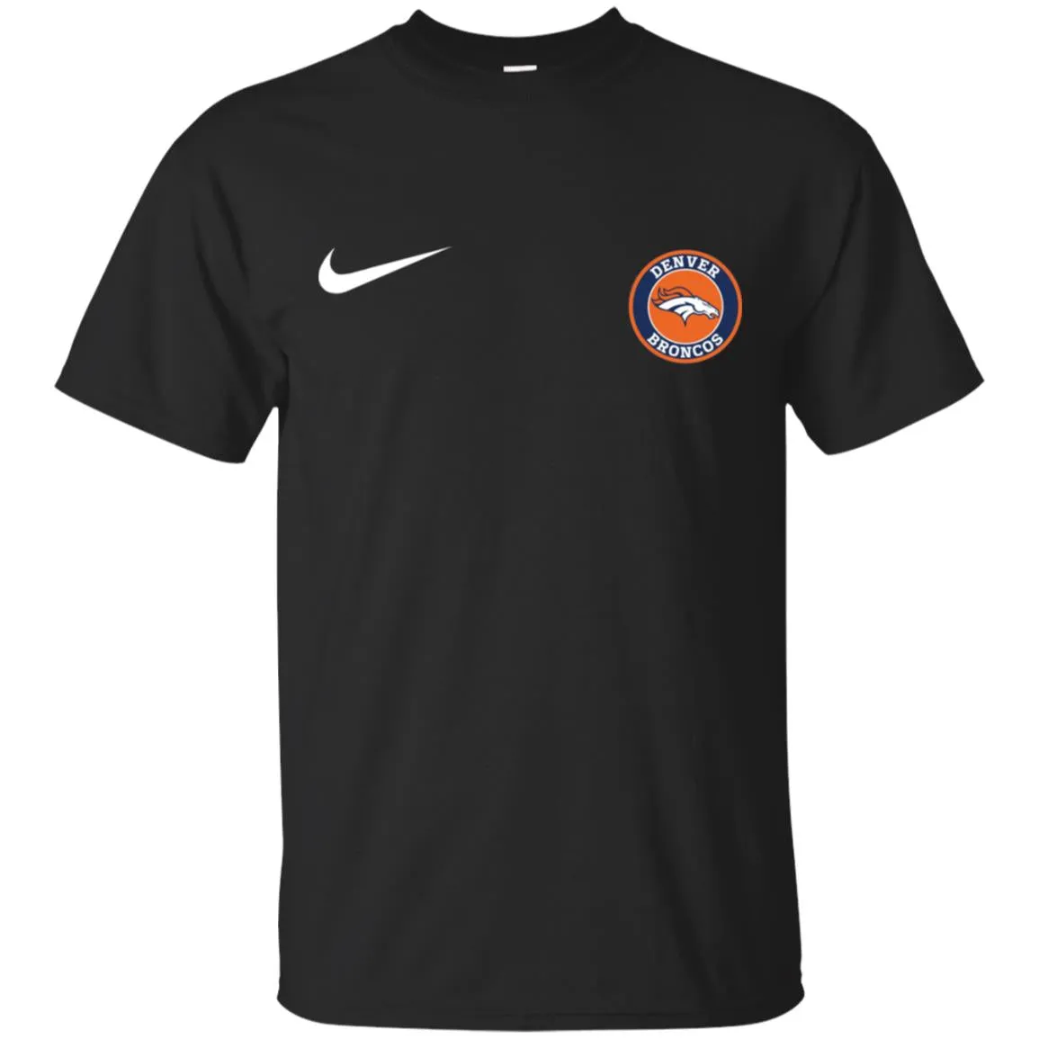 Nike Denver Broncos Nfl Football Men T-Shirt