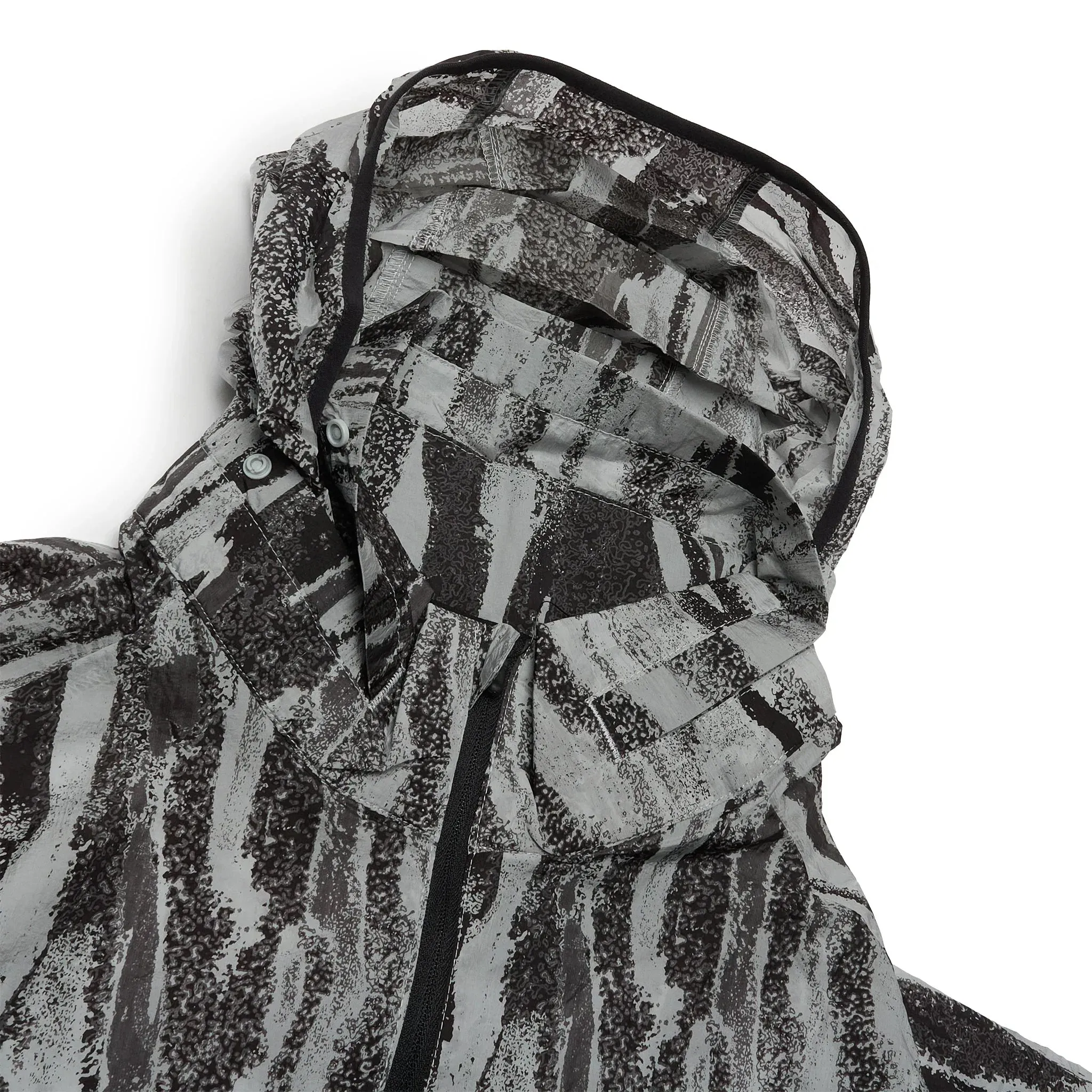 Nike Running Wild Run Zebra Print Grey Windrunner