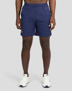 Peacoat/Ibis Protek 7-Inch Training Shorts - Men’s Comfortable Training Shorts, Gym & Running Wear