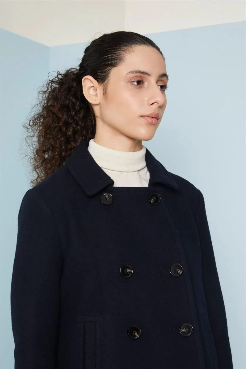 Perona   I   Womens-Outerwear-Wool Coats-Haylee Pwa-Fv21-100910-Navy  AS8239