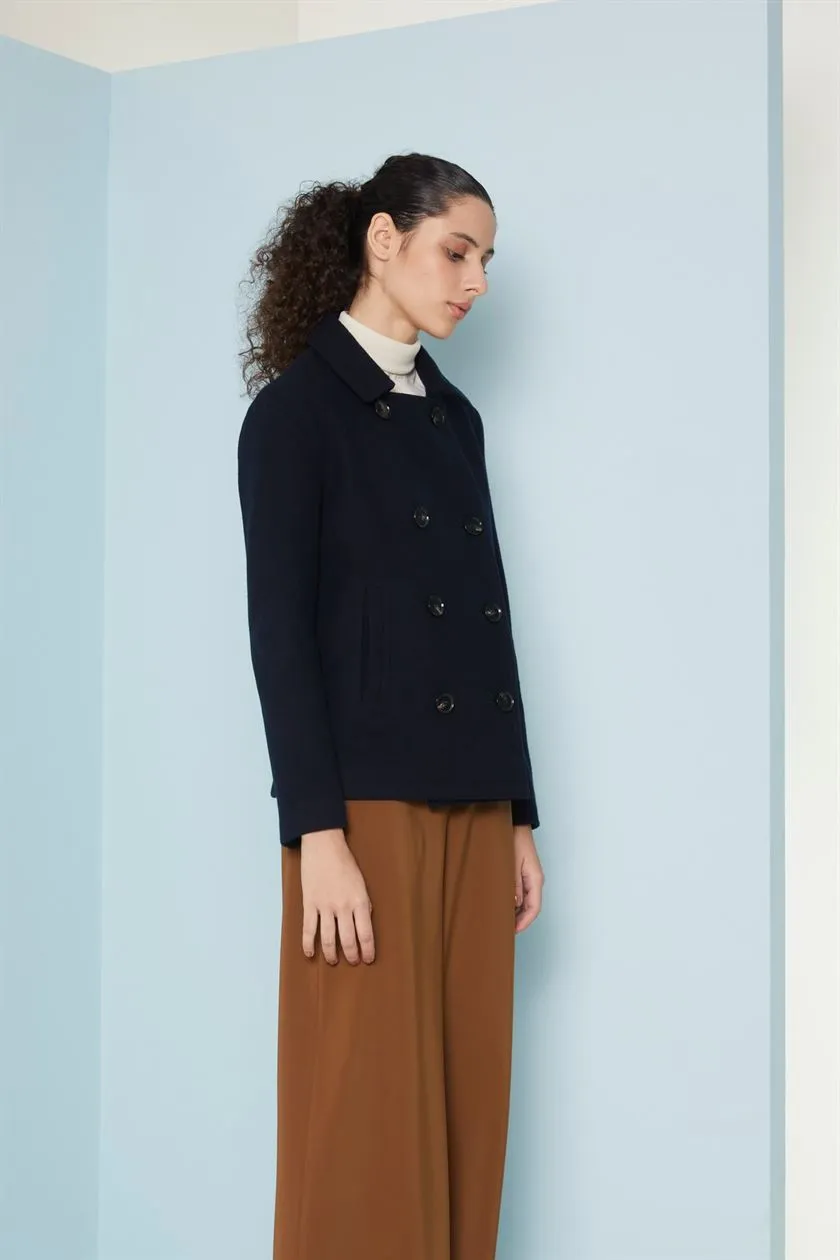 Perona   I   Womens-Outerwear-Wool Coats-Haylee Pwa-Fv21-100910-Navy  AS8239