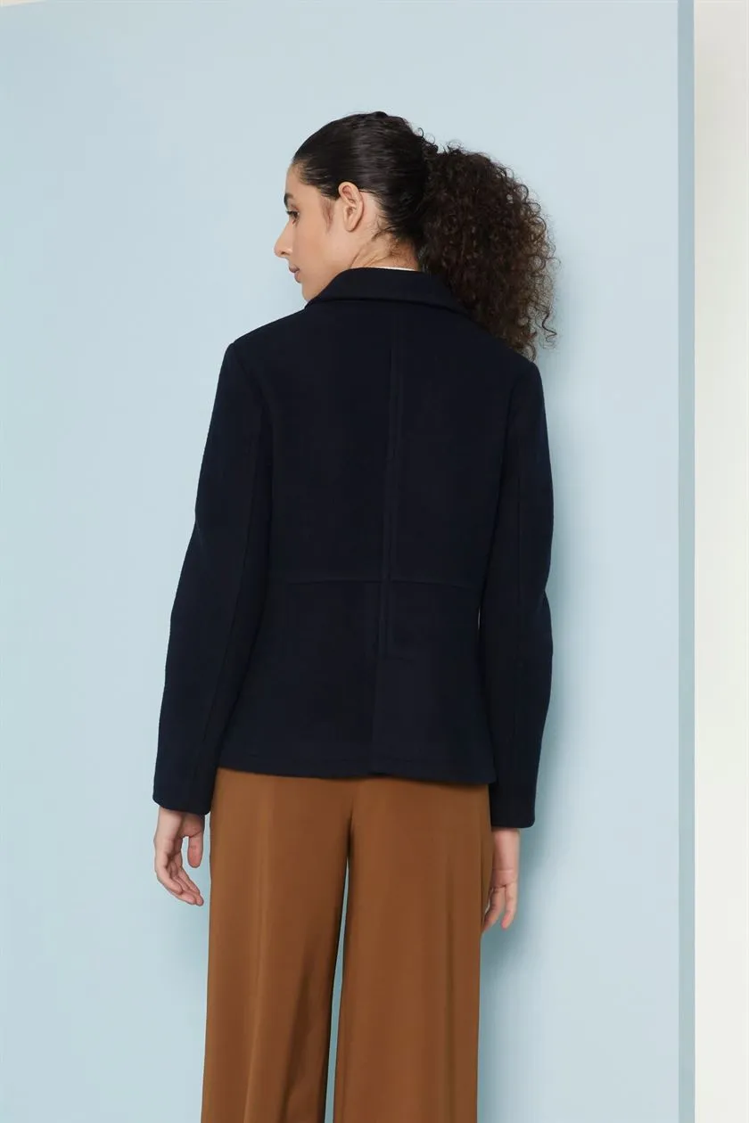 Perona   I   Womens-Outerwear-Wool Coats-Haylee Pwa-Fv21-100910-Navy  AS8239