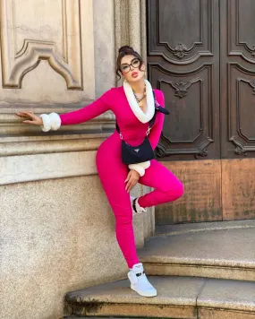 Pink Me Jumpsuit
