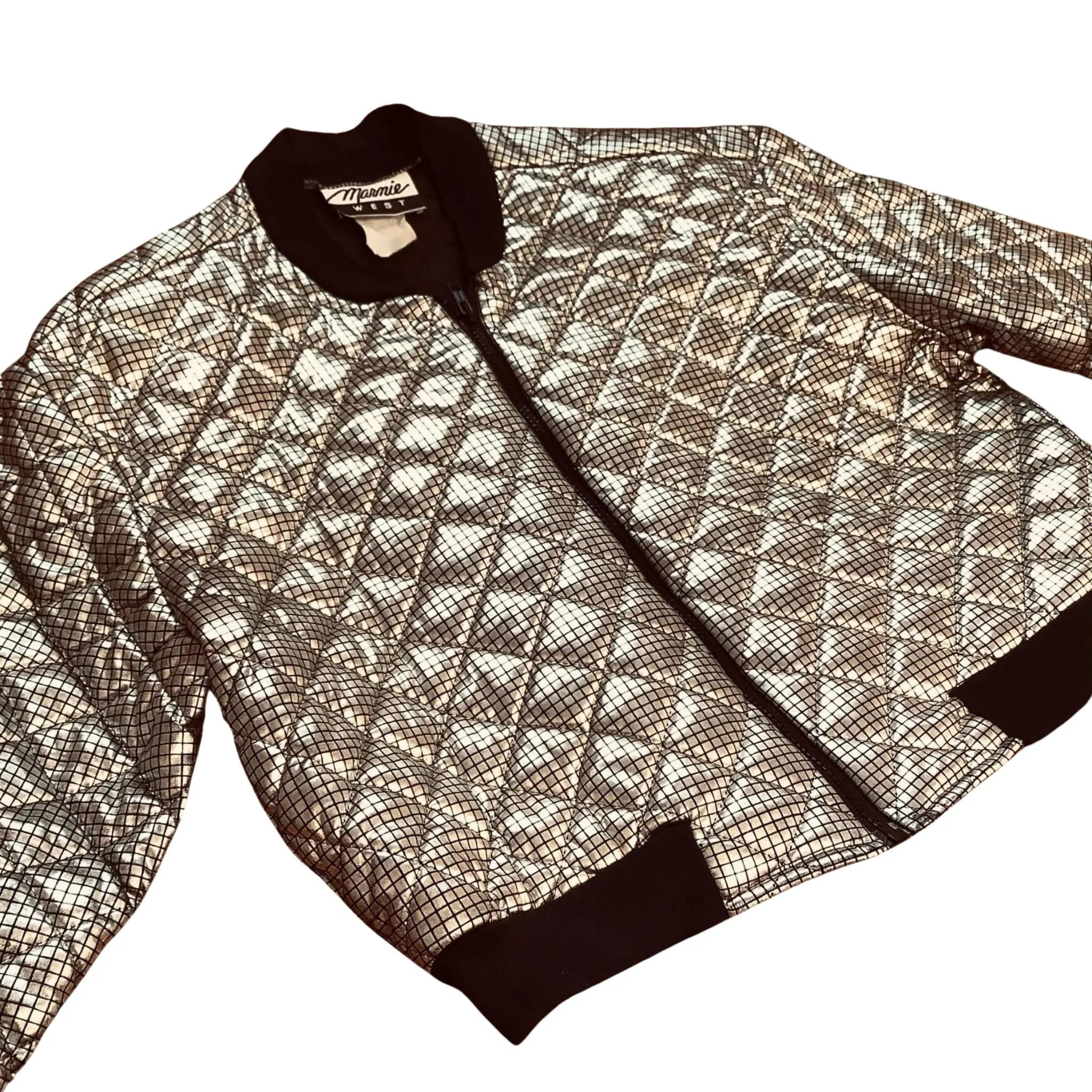 Quilted Gold Jacket