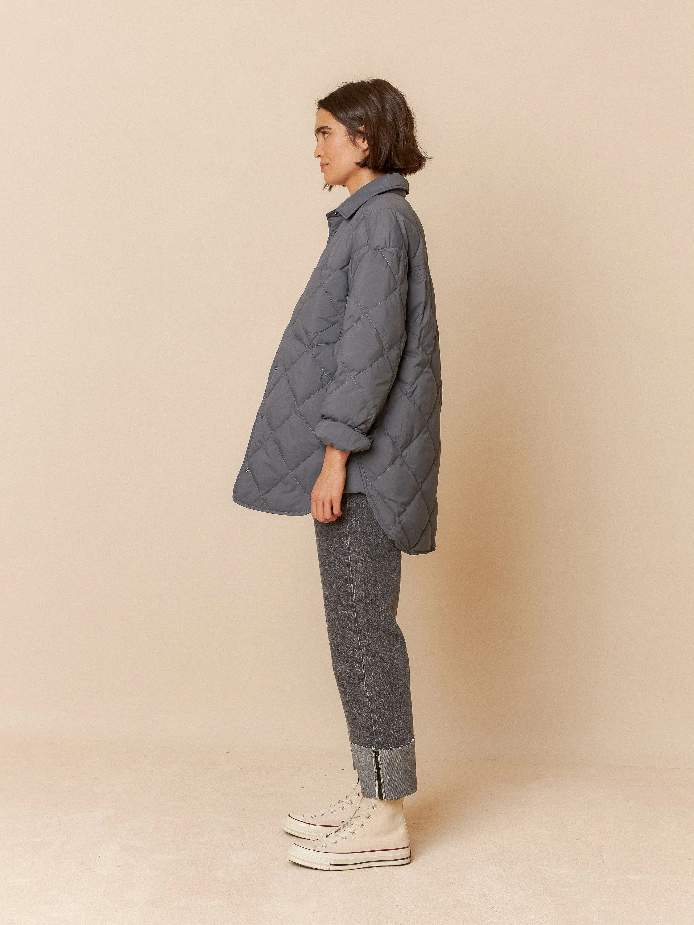 Quilted Overshirt - Indi & Cold