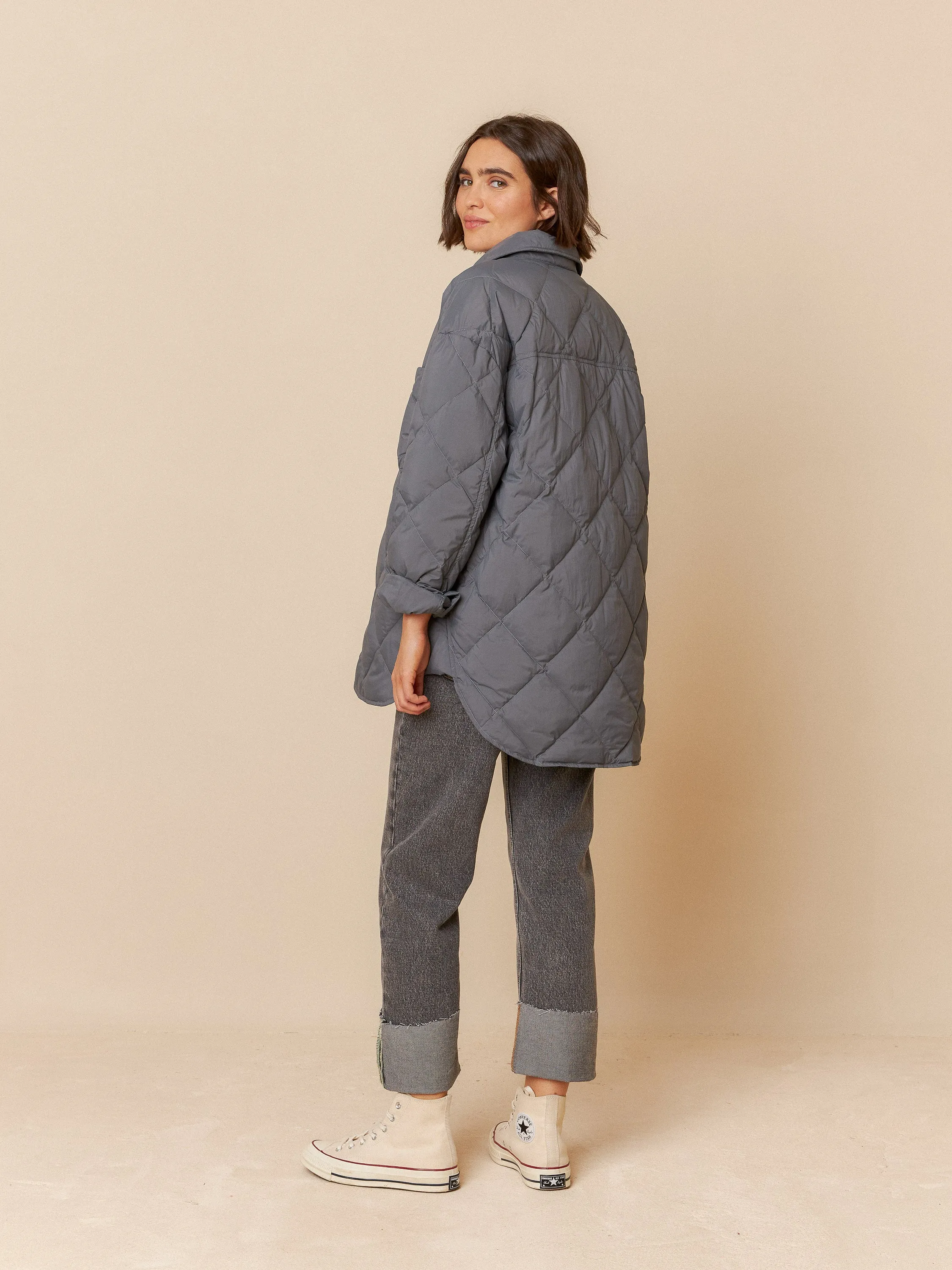 Quilted Overshirt - Indi & Cold
