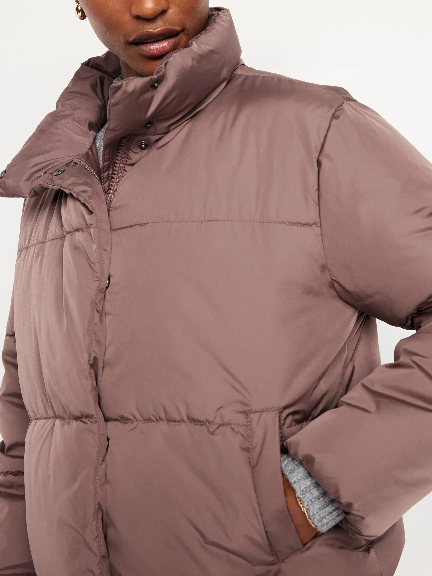 Quilted Puffer Jacket