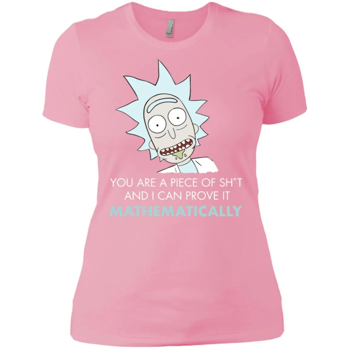 Rick And Morty Mathematical Proof Quote Women T-Shirt
