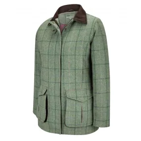 Roslin Ladies Technical Tweed Field Coat In Spring Bracken