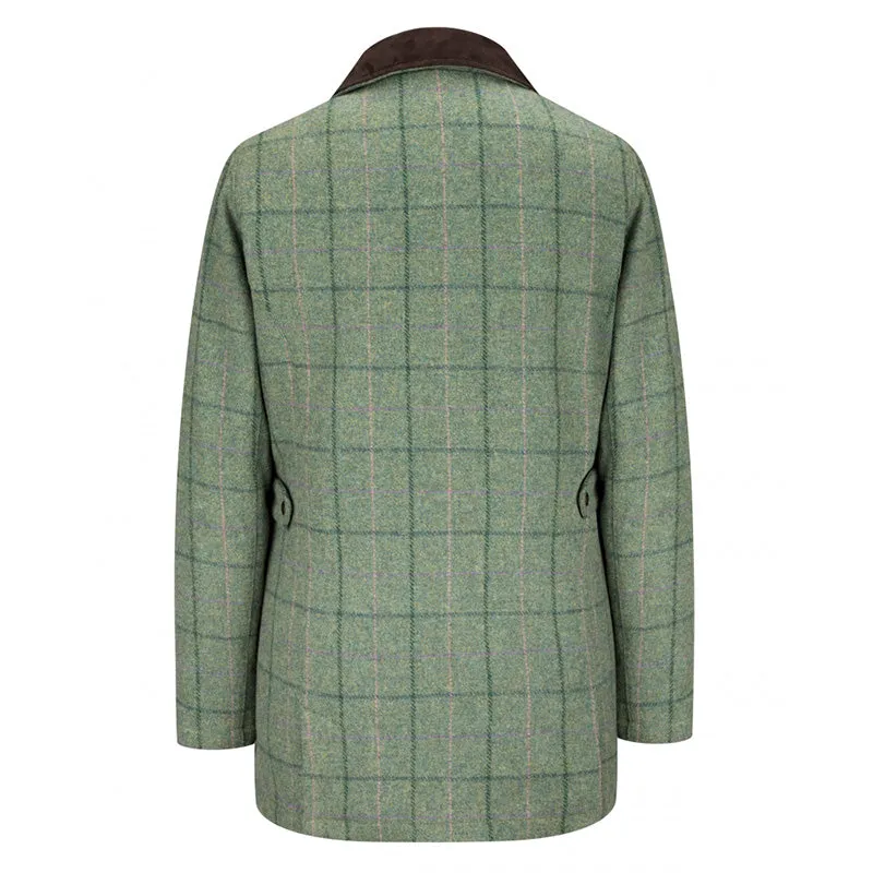 Roslin Ladies Technical Tweed Field Coat In Spring Bracken