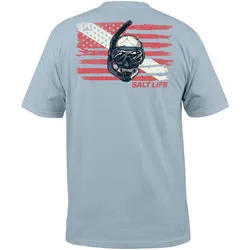 Salt Life Mens Flag Diver SST