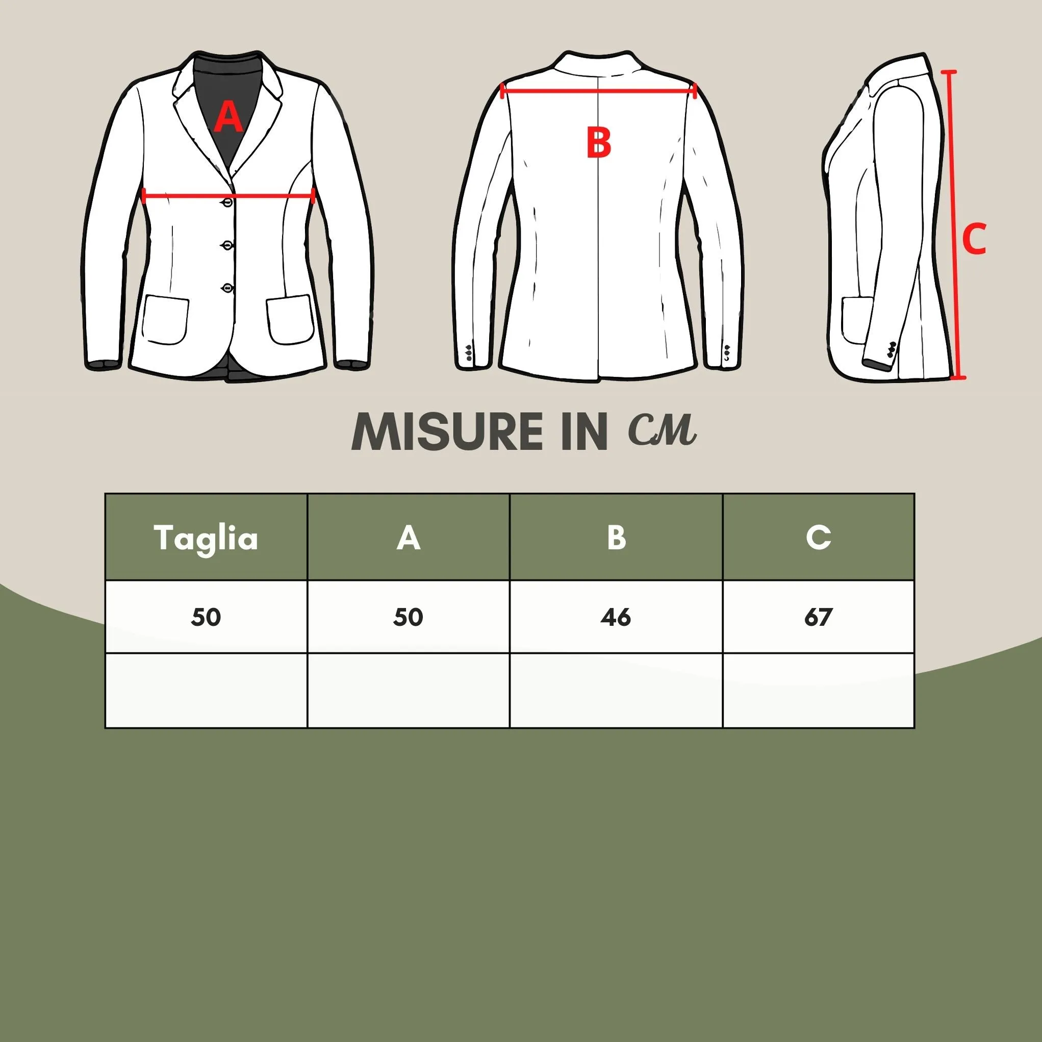 Sealup Chic Beige Honeycomb Peacoat Jacket