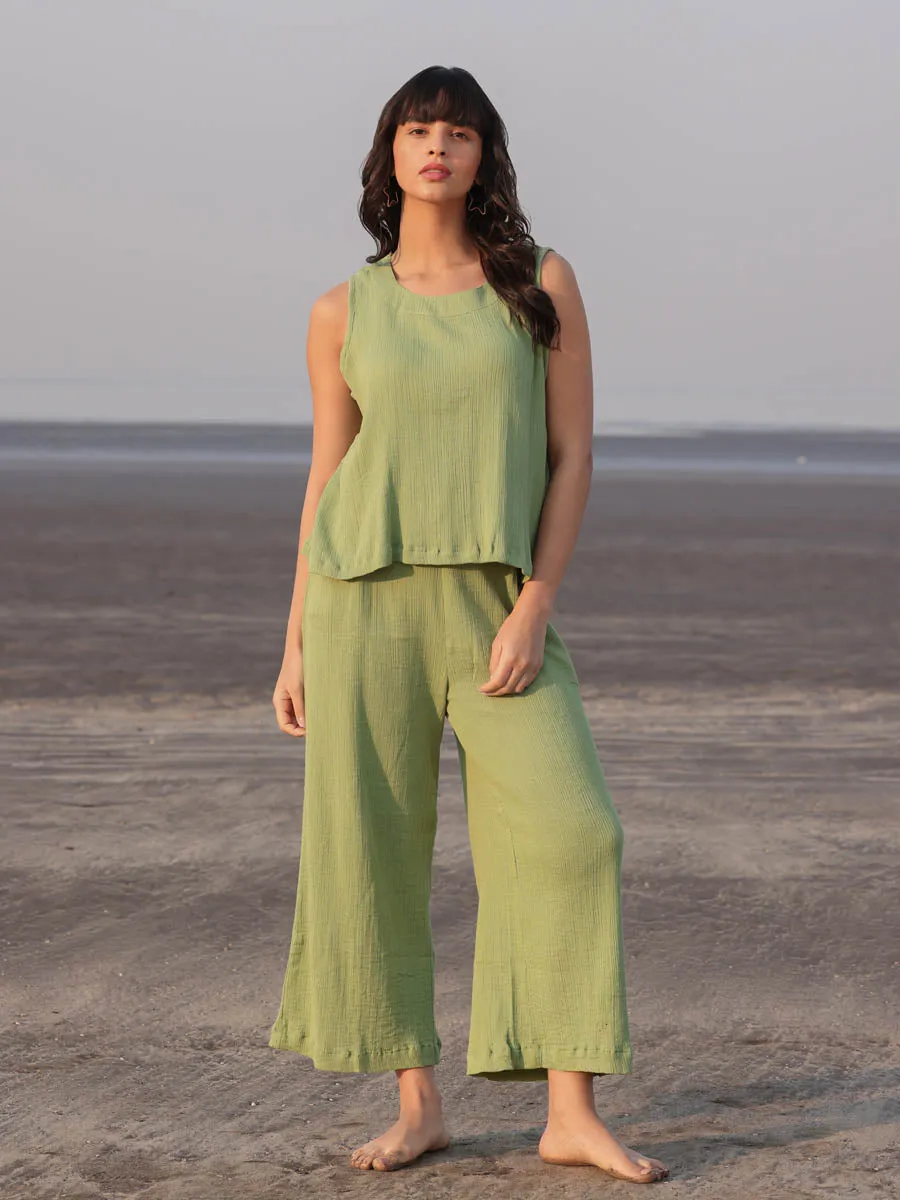 Set of 3 - Marini Kimono Jacket and Palazzo Pants