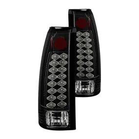 Spyder LED Tail Lights Chevy Blazer (92-94) Black / Black Smoke / Chrome / Red Clear / Red Smoke