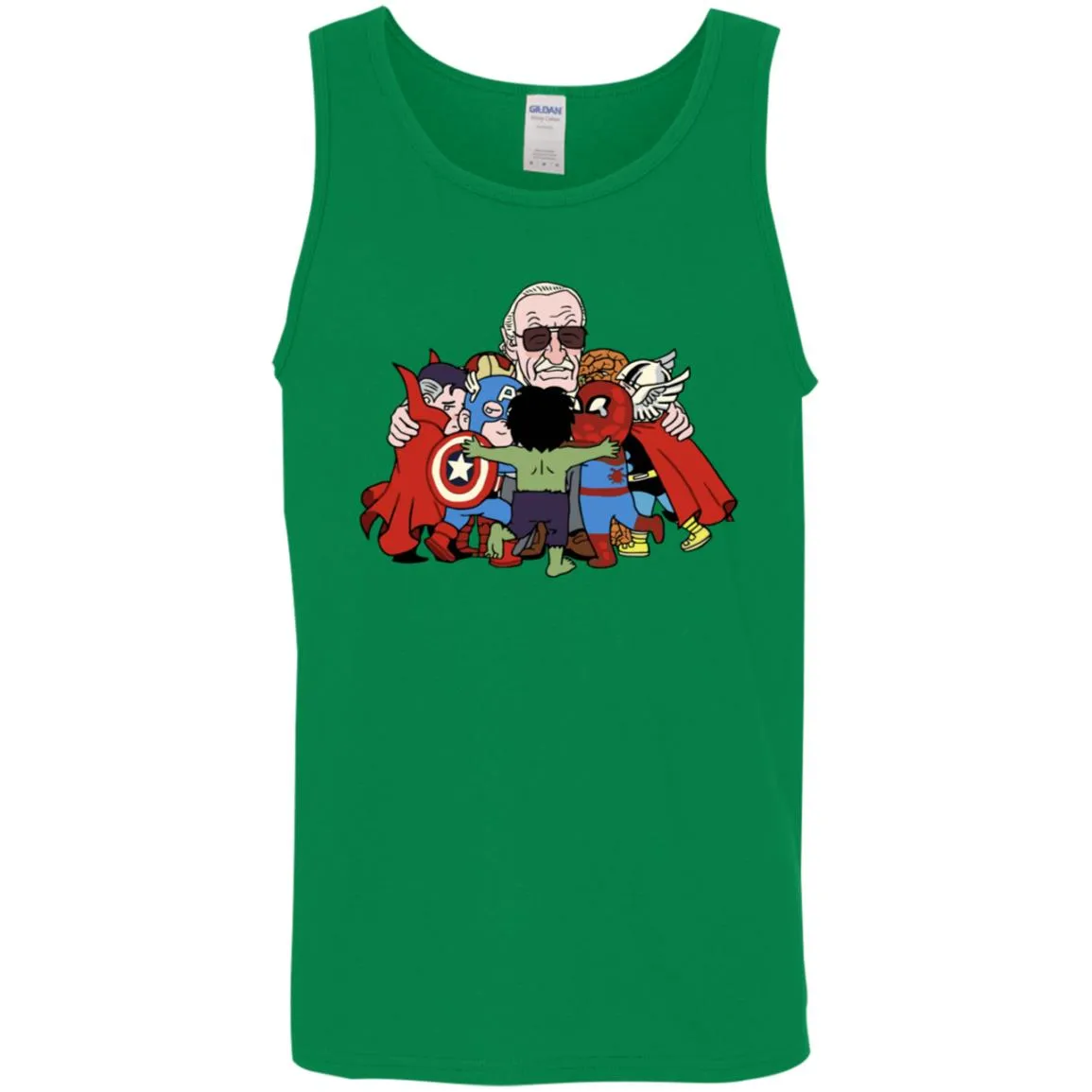 Stan Lee Shirt - Father Of Super Heroes Men Tank Top