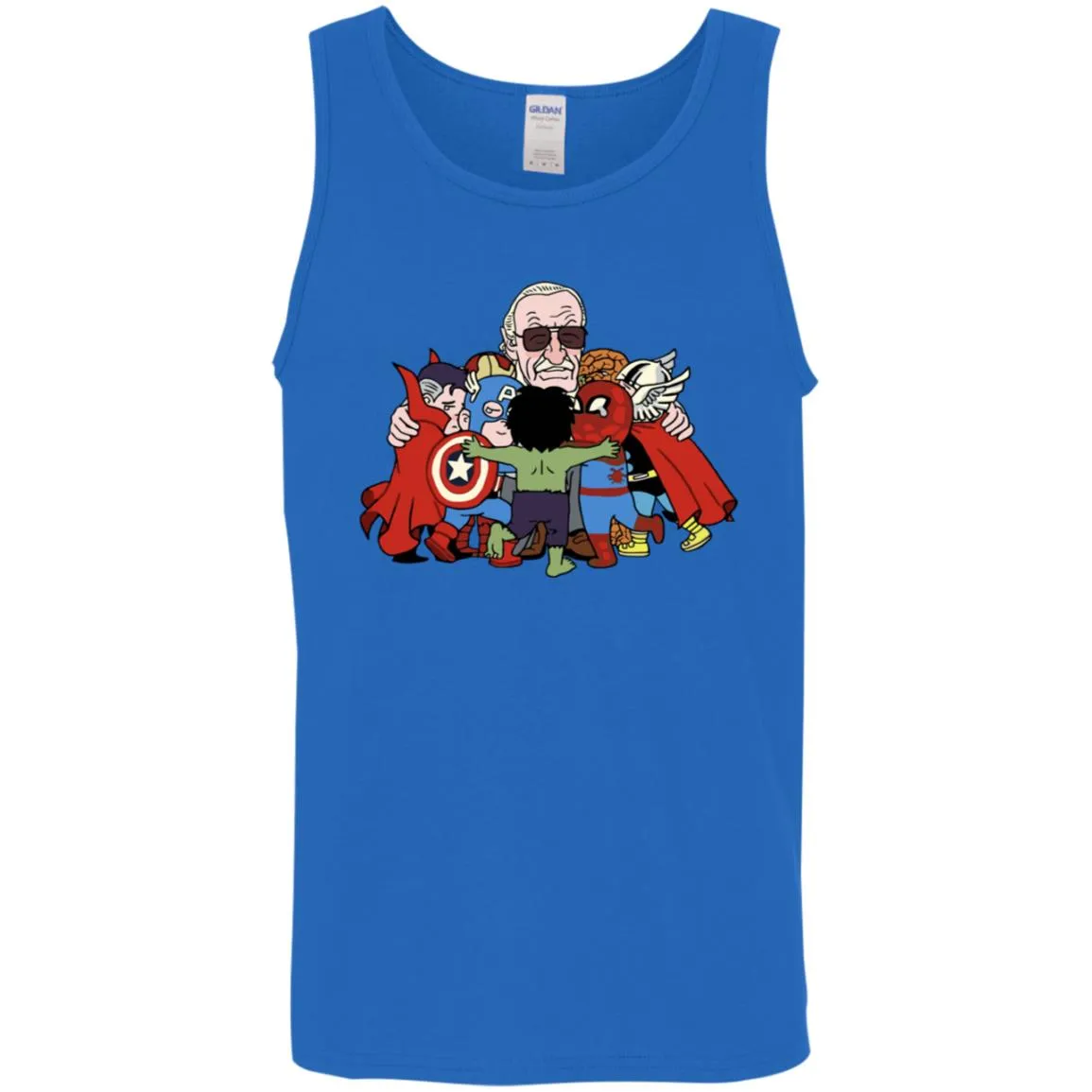 Stan Lee Shirt - Father Of Super Heroes Men Tank Top