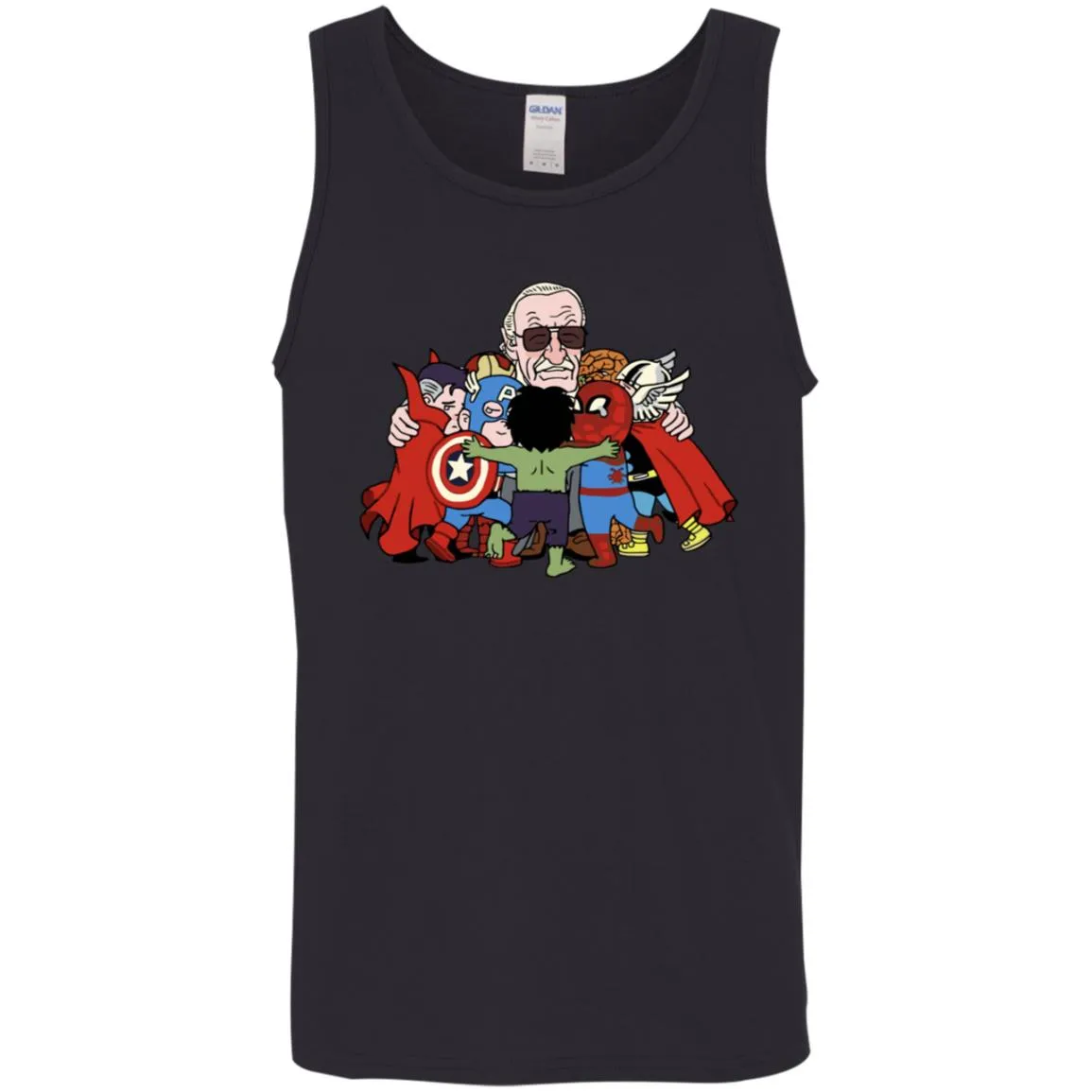 Stan Lee Shirt - Father Of Super Heroes Men Tank Top