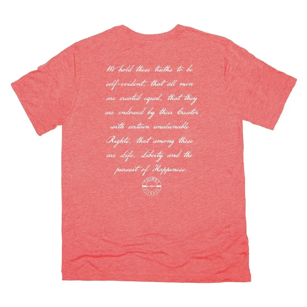 Stars & Bars Red Unisex T-Shirt