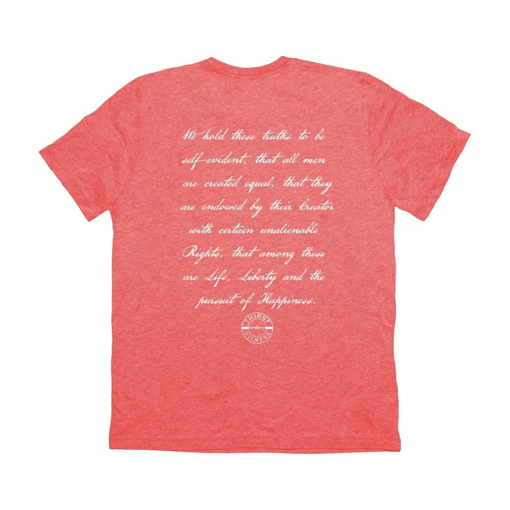 Stars & Bars Red Unisex T-Shirt