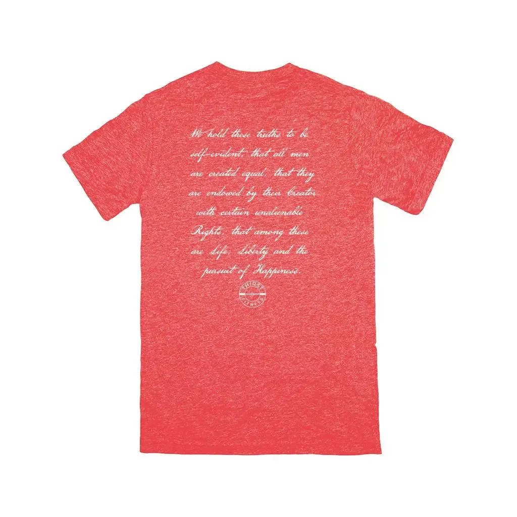 Stars & Bars Red Unisex T-Shirt