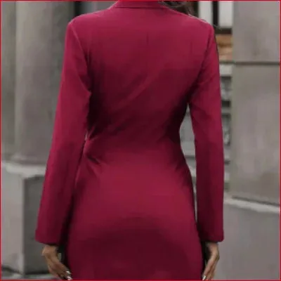 Stylish Dress Trench Short Coat - Sizes S-XXXL