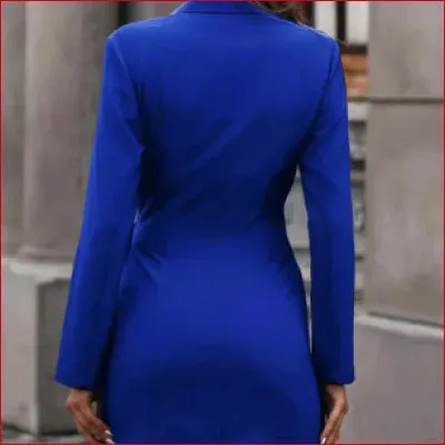 Stylish Dress Trench Short Coat - Sizes S-XXXL