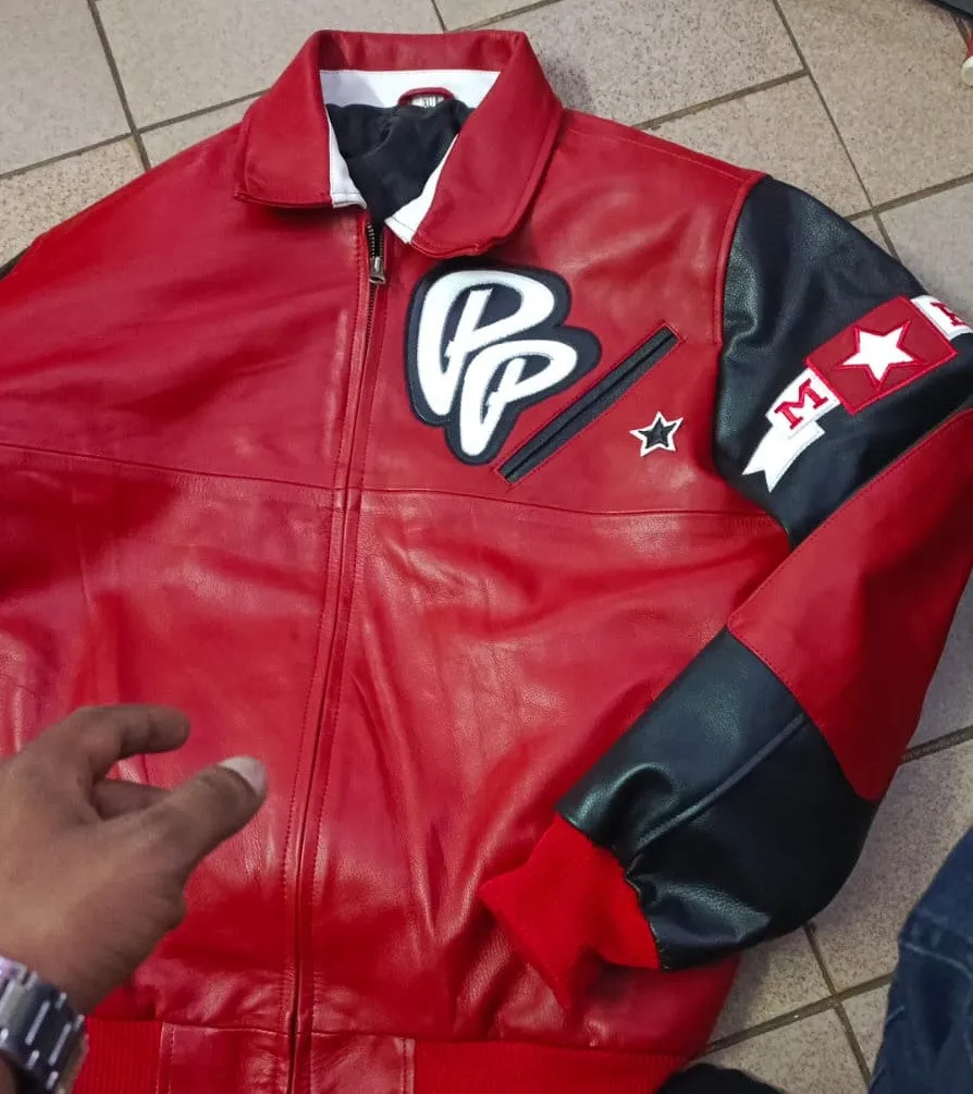 Stylish Red and Black Pelle Pelle Soda Club Jacket - A Must-Have Choice