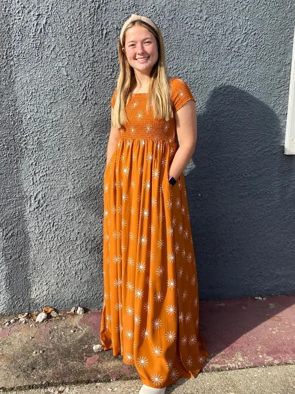 Sun Rust Mika Dress