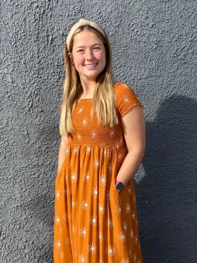 Sun Rust Mika Dress