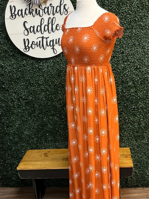 Sun Rust Mika Dress