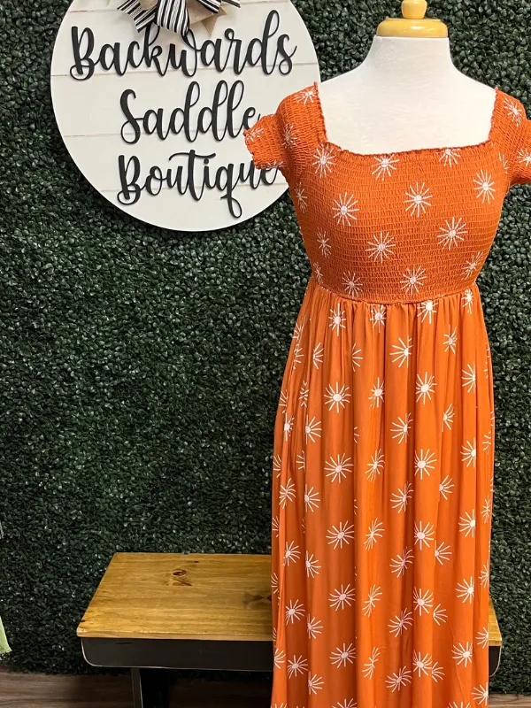 Sun Rust Mika Dress