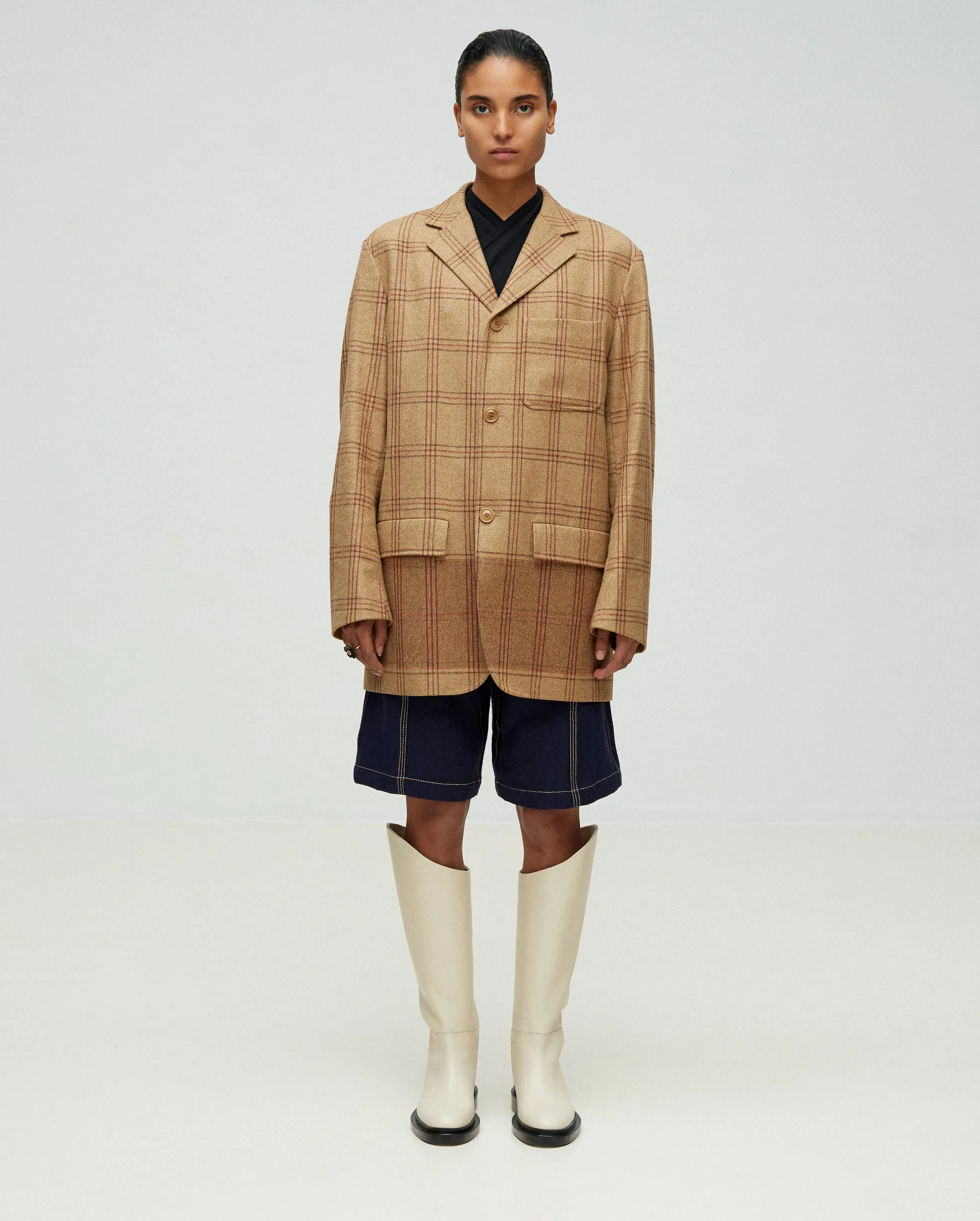 TARTAN BLAZER