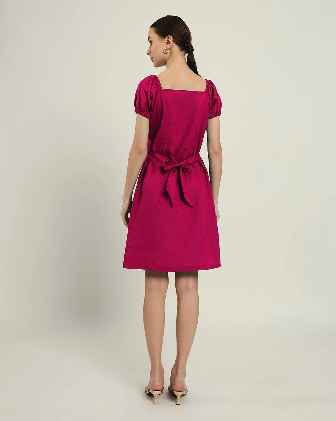 The Arar Berry Cotton Dress