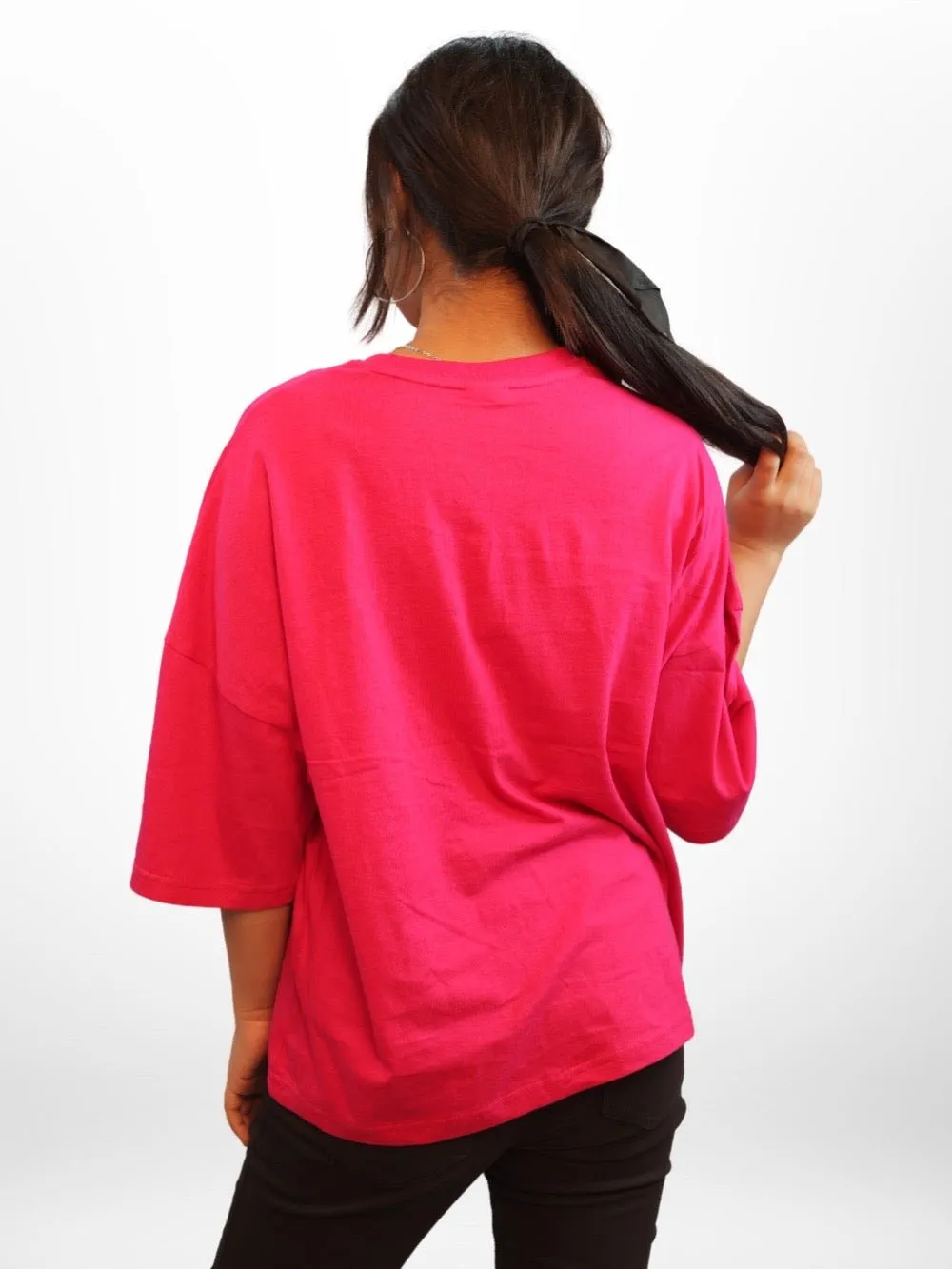 Thor Love And Thunder: FOR ASGARD Graphic Printed Womens Drop Shoulder T-shirt Legacy Boutiques Dhaka