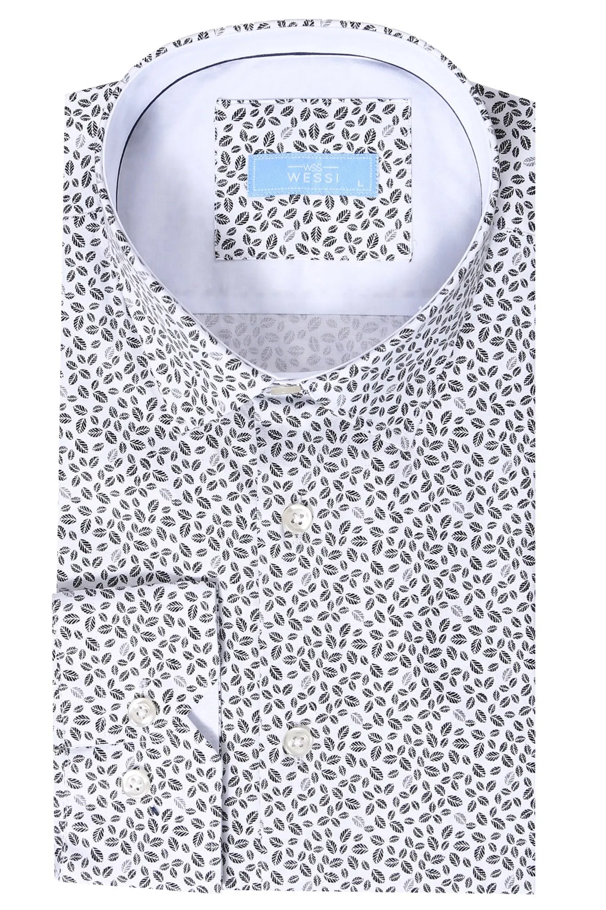 WSS Slim Fit Patterned Shirt  - Singen